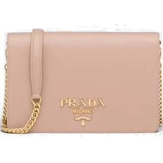 PRADA Pink Saffiano crossbody